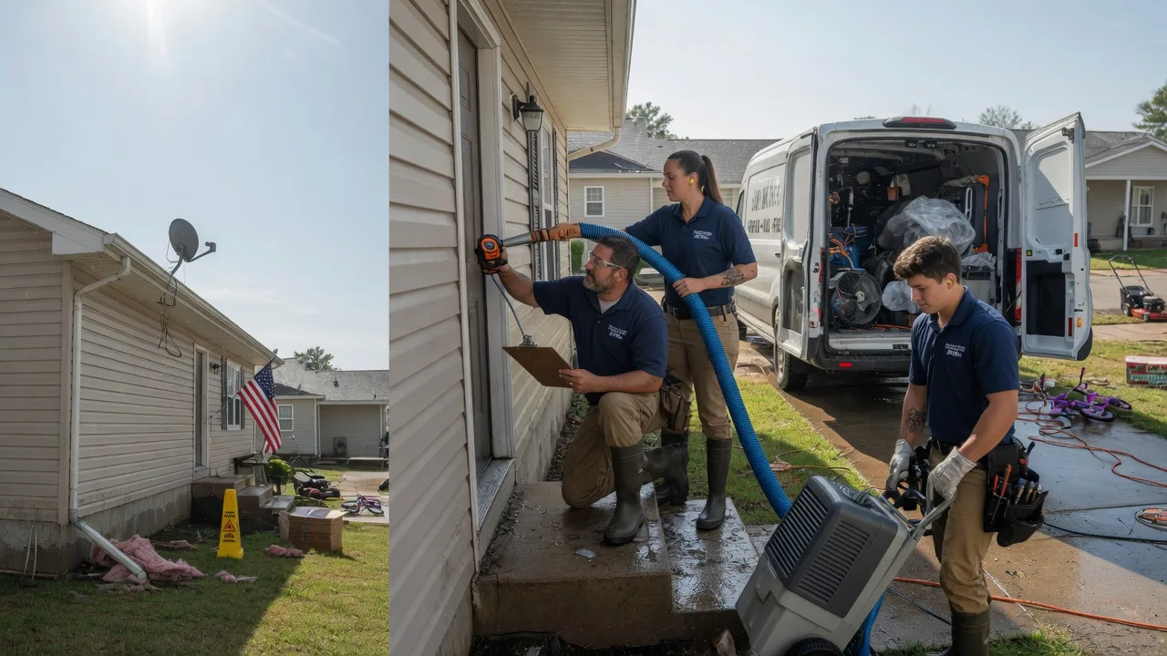 Ceiling Water Damage Restoration in Branchland, WV near me